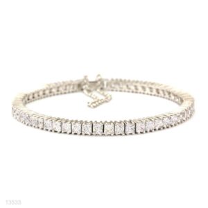Elegant silver and gold-plated bracelet from Iraasa
